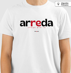 Imagem do ARREDA – Camiseta Algodão Peruano (Branca – Masculina e Feminina)