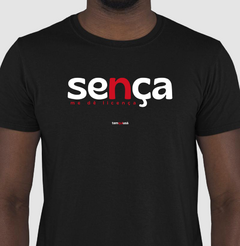 SENÇA – Camiseta Algodão 30.1 (Cores Escuras – Masculina e Feminina) - Tem Qui Usá