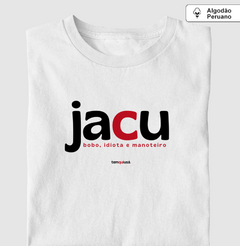 Imagem do JACU – Camiseta Algodão Peruano (Branca – Masculina e Feminina)