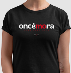 ONCÊMORA – Camiseta Algodão 30.1 (Cores Escuras – Masculina e Feminina) - Tem Qui Usá