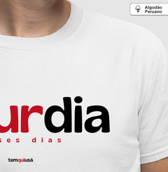 ISTURDIA – Camiseta Algodão Peruano (Branca – Masculina e Feminina)