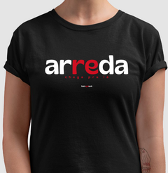 ARREDA – Camiseta Algodão 30.1 (Cores Escuras – Masculina e Feminina) - loja online
