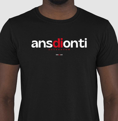 ANSDIONTI – Camiseta Algodão 30.1 (Cores Escuras – Masculina e Feminina) - loja online