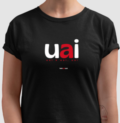 UAI – Camiseta Algodão 30.1 (Cores Escuras – Masculina e Feminina) - loja online
