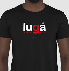 LUGÁ – Camiseta Algodão 30.1 (Cores Escuras – Masculina e Feminina) - loja online