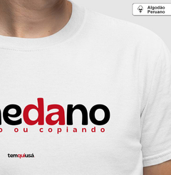 REMEDANO – Camiseta Algodão Peruano (Branca – Masculina e Feminina)