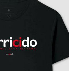 BURRICIDO – Camiseta Algodão 30.1 (Cores Escuras – Masculina e Feminina) - loja online