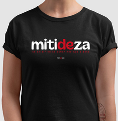 MITIDEZA – Camiseta Algodão 30.1 (Cores Escuras – Masculina e Feminina) - loja online