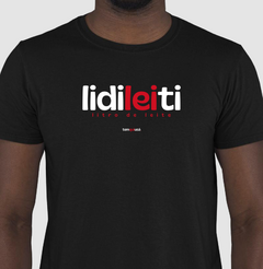 LIDILEITI – Camiseta Algodão 30.1 (Cores Escuras – Masculina e Feminina) - loja online