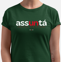 Imagem do ASSUNTÁ – Camiseta Algodão 30.1 (Cores Escuras – Masculina e Feminina)