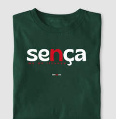 Imagem do SENÇA – Camiseta Algodão 30.1 (Cores Escuras – Masculina e Feminina)