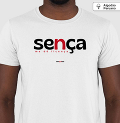 SENÇA – Camiseta Algodão Peruano (Branca – Masculina e Feminina) - comprar online