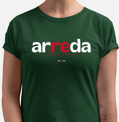 Imagem do ARREDA – Camiseta Algodão 30.1 (Cores Escuras – Masculina e Feminina)