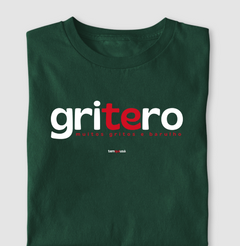 Imagem do GRITERO – Camiseta Algodão 30.1 (Cores Escuras – Masculina e Feminina)