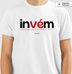 INVÉM – Camiseta Algodão Peruano (Branca – Masculina e Feminina) - comprar online
