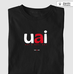 UAI – Camiseta Algodão Peruano (Cores Escuras – Masculina e Feminina)