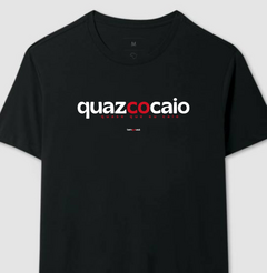 QUAZCOCAIO – Camiseta Algodão 30.1 (Cores Escuras – Masculina e Feminina) na internet