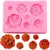 Forma de Silicone Rosas Sortidas - comprar online