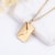 Colar Feminino com Pingente de Carta - comprar online