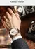 Nova moda LIGE relógios de luxo à prova d'água para homens com pulseira de couro - loja online