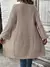 Cardigã de malha comprida feminino, suéter médio longo, top versátil, moda, outono e inverno - comprar online