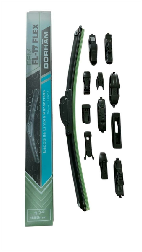 ESCOBILLA FLEXIBLE MULTIENCASTRE BORHAM HB FLEX 17" - comprar online