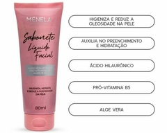 Sabonete Líquido Facial Menela na internet