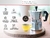 Cafetera Gadnic Moka Express manual plateada italiano 3 Tazas en internet