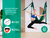 Hamaca Antigravedad para Yoga Gadnic Entrenamiento de Culturismo - RMA Solutions SRL