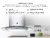 Extractor De Cocina Cuk By Gadnic CM1900 Campana Acero Inoxidable Y Vidrio 60cm 190w 3 Velocidades Luz Led - tienda online