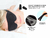 Antifaz Mascara Para Dormir Memory Foam + Tapones de O - tienda online
