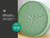 Imagen de Reloj De Pared Escandinavo Gadnic Minimalista