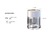 Imagen de Difusor Humidificador Gadnic Aromaterapia Ultras