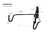 Imagen de Soporte de Pared Gadnic para Bicicleta P/Colgar Horizontal