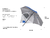 Sombrilla Carpa Gadnic GZ7 Para Exterior Bolso