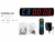 Reloj Timer Gadnic Deportivo Led 6 Digitos