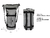 Bolso Estanco Moto South Port Impermeable 45L - RMA Solutions SRL
