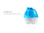 Humidificador De Ambiente Gadnic HM20B Difusor Ultras - comprar online