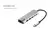 Adaptador USB C Hub Para Mac Apple 6 en 1
