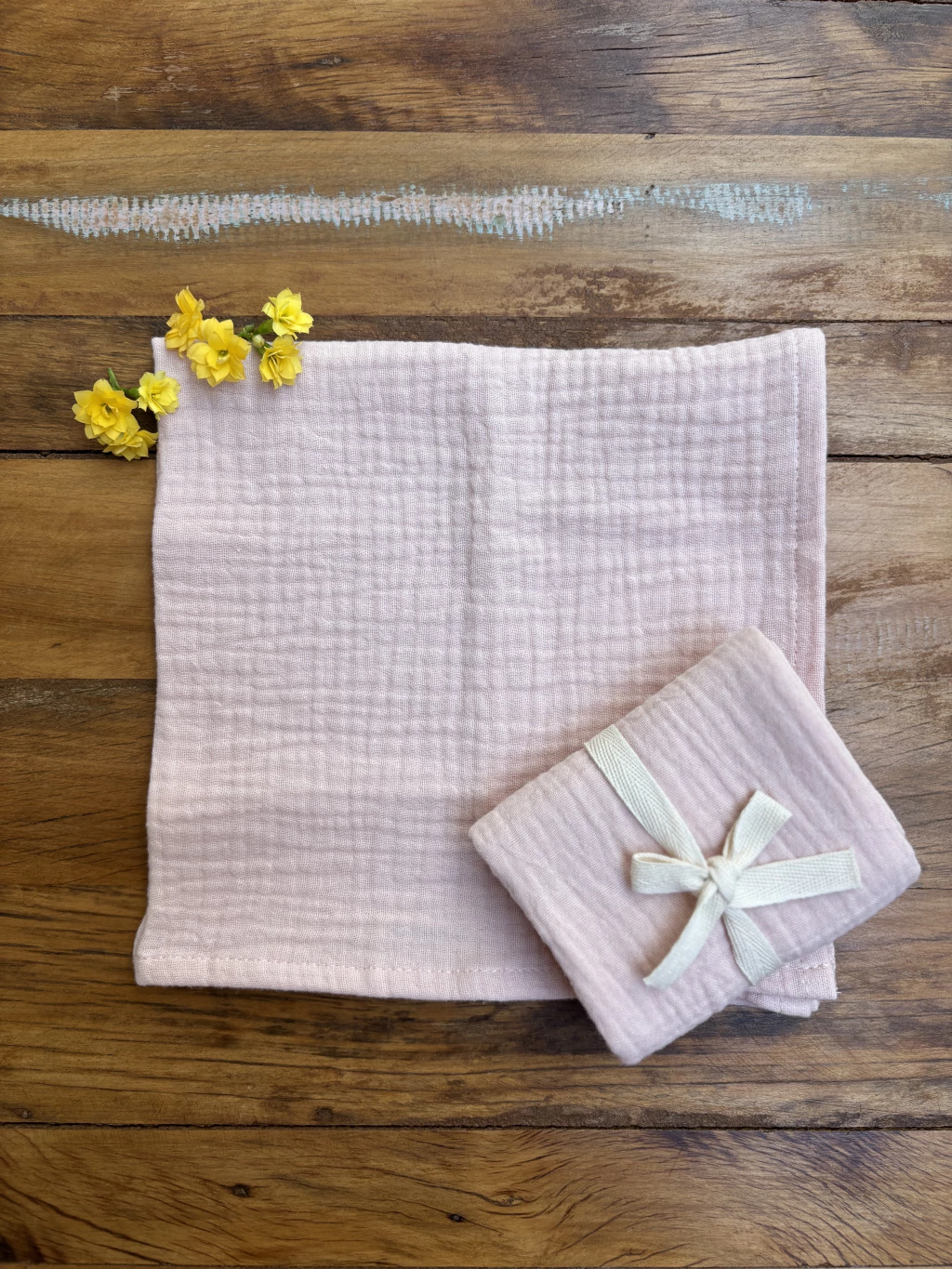 Fralda de boca - blush