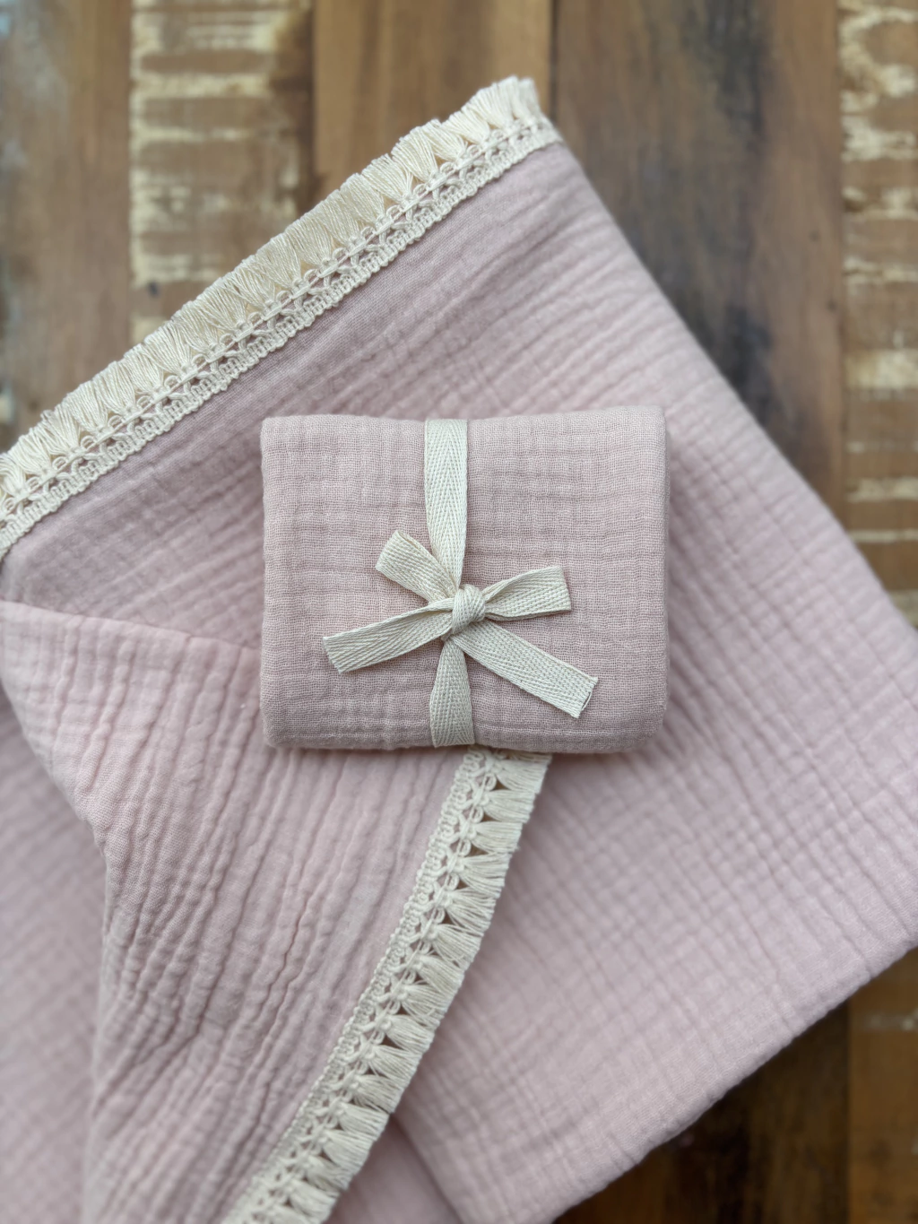 Kit com Lençol e Fralda de Boca