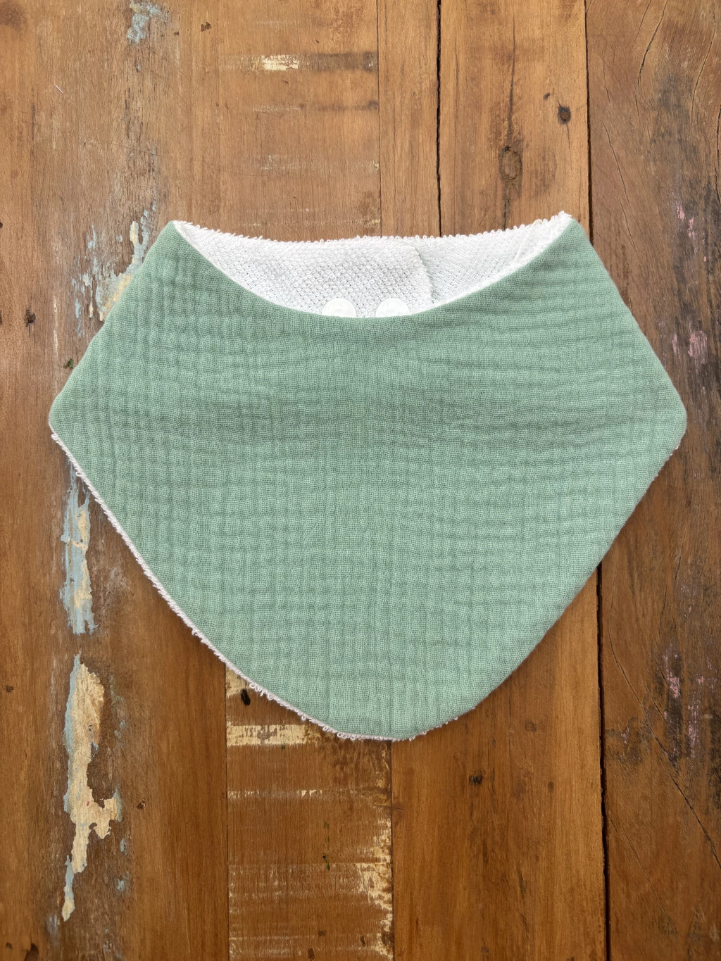 Babador gaze dupla - verde