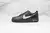 Nike Air Force 1 Low Black White Pebbled Leath - Pand Sneaker