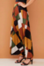 Saia Longuete Plissada Estampada - comprar online
