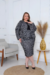Conjunto Tweed Midi Plus aberto na frente - comprar online