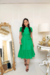 Vestido Midi com faixa removível na internet