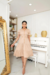 Imagem do Vestido Midi com botões frontais e mangas princesa