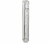Transparant Plastic Waterproof Mezuzah Case with Words of Shema Prayer - Silver Shin - buy online