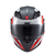 Capacete Texx Escamoteável Gladiator V3 Reisen Vermelho Branco Brilhante - comprar online