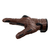 Luvas Texx Liberty Marrom Couro Vintage Motoqueiro - loja online